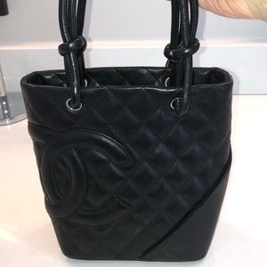 Chanel Cambon Small Tote Black